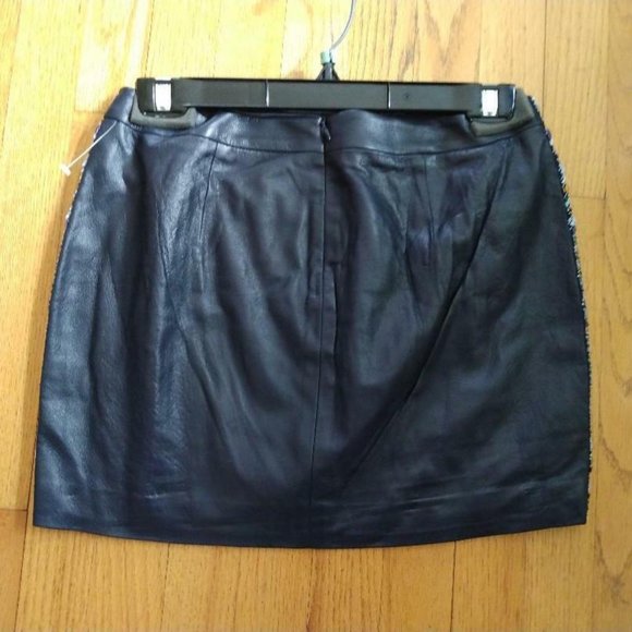 KORA RAE MINI SKIRT leather size 4 - Picture 2 of 8
